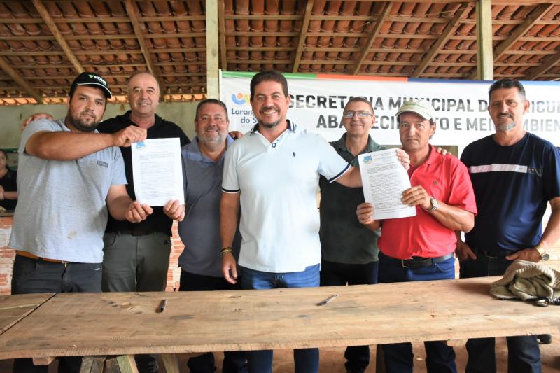 Poder Público inaugura sistema de abastecimento e distribuição de água potável na Linha Pechinski